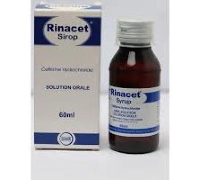 CETRIZINE (RINACET) SYRUP 60ML