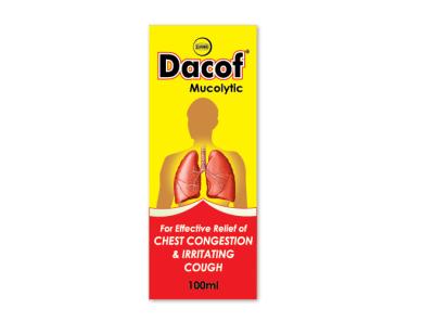 DACOF MUCOLYTIC SYRUP 100ML
