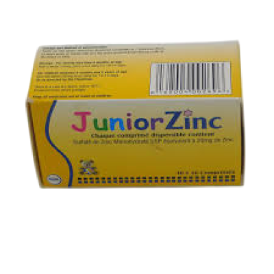 ZINC SULPHATE TABS 20MG 100`S-DAWA