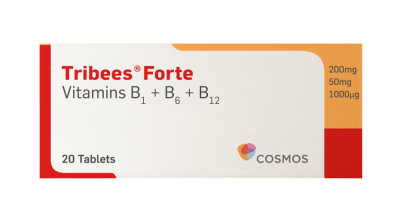 TRIBEES FORTE F/C TABS 20`S(VIT. B1,B6,B12)