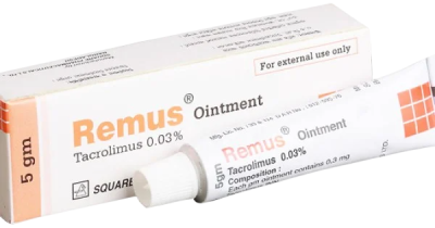 TACROLIMUS (REMUS) 0.03% OINTMENT 5GM