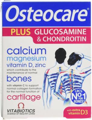 OSTEOCARE PLUS GLUCOSAMINE and CHONDROITIN 60`S