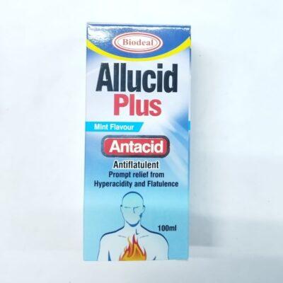 ALLUCID PLUS SUSP 100ML (MINT) 1`S