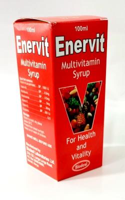 MULTIVITAMIN (ENERVIT) SYRUP 100ML