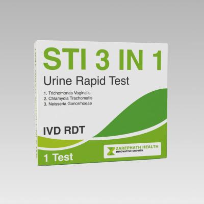 MULTIPLEX STI URINE SELF TEST KIT (TRICHOMONAS, CHLAMYDIA, GONORRHEA)