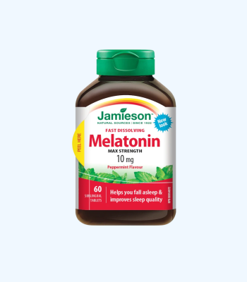 MELATONIN (JAMIESON) 10MG CAPSULES  60`S