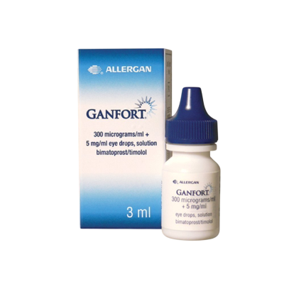GANFORTE EYE DROPS 3ML.