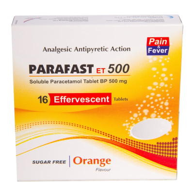 PARAFAST ET 500MG TABLETS 16`S