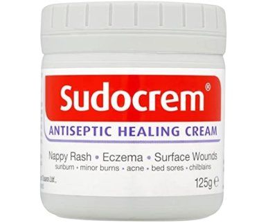 SUDOCREAM NAPPY RASH CREAM 125GM TUBE