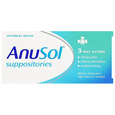 ANUSOL SUPP 12`S.