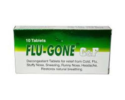 FLUGONE C PLUS F TABS 10`S