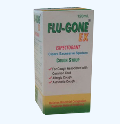 FLUGONE- EX EXPECTORANT 120ML