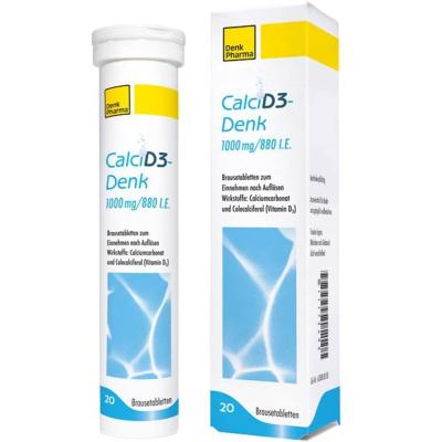 CALCI DENK EFF TABS 20`S TUBE