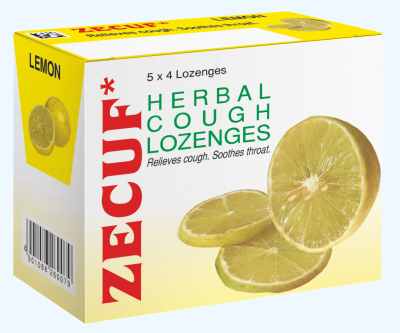 ZECUF LOZENGES(LEMON) 20`S