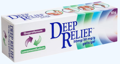 DEEP RELIEF GEL 50GM