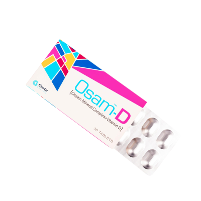 OSAM D TABLETS 830MG/400IU 30`S
