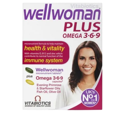 WELLWOMAN PLUS OMEGA 3,6,9 CAPS 56`S