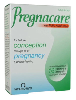 PREGNACARE CAPS [WITH FOLIC ACID] -30`S