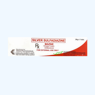 SILVER SULPHADIAZINE CREAM 20G  TUBE