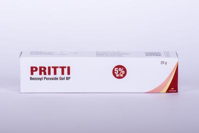 PRITTI GEL (BENZYL PEROXIDE) 20G