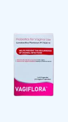 VAGIFLORA VAGINAL CAPS 10`S.