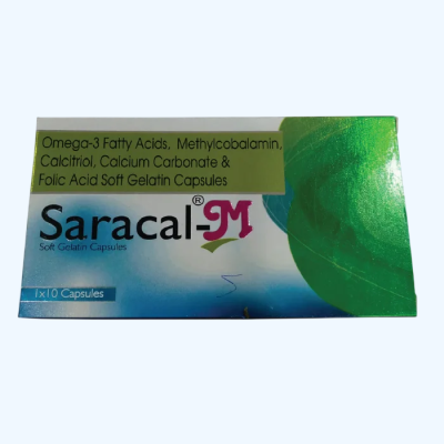 SARACAL-M CAPSULES 10`S