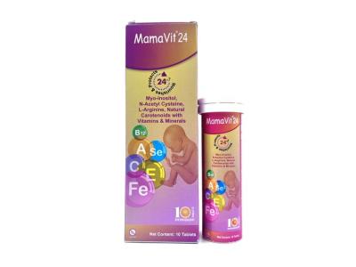 MAMAVIT 24 EFFERVESCENT TABLETS 10`S