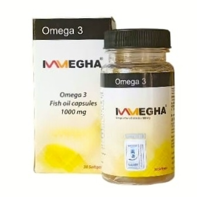 OMEGA 3 (IMMEGHA) 1000MG CAPS 30`S