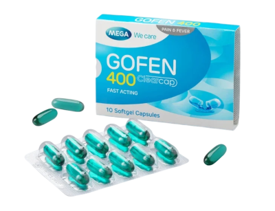 GOFEN CAPS (IBUPROFEN) 400MG 10`S