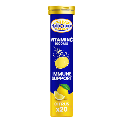 HALIBORANGE EFF VITAMIN C TABS---CITRUS  20`S -