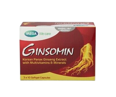 GINSOMIN MULTIVIT CAPS 30`S.
